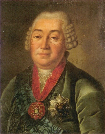 Portrait of Prince Yakov Petrovich Shakhovskoy (1705-1777).