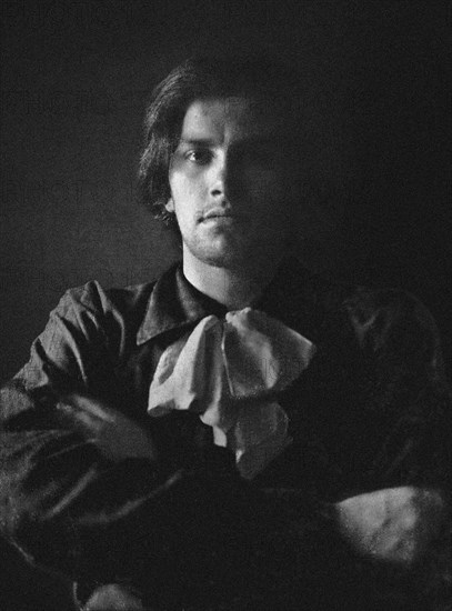 Portrait of the poet Vladimir Mayakovsky (1893-1930), 1912.