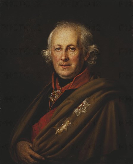 Portrait of Admiral Count Nikolay Semyonovich Mordvinov (1754-1845), Early 1820s.
