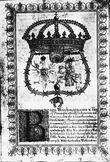 Ratification of the Truce of Andrusovo, 1667.