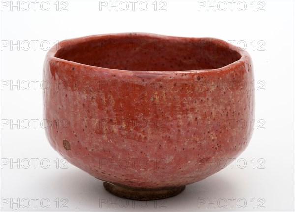 Red Raku Teabowl, 17th century.