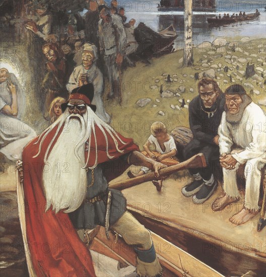 The Departure of Väinämöinen, 1896-1906.