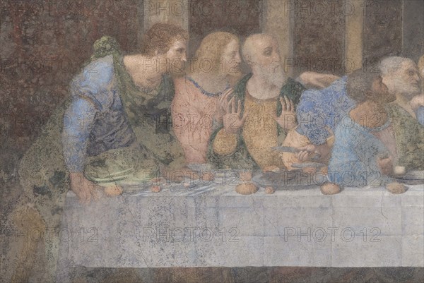 The Last Supper (Detail), 1495-1498.