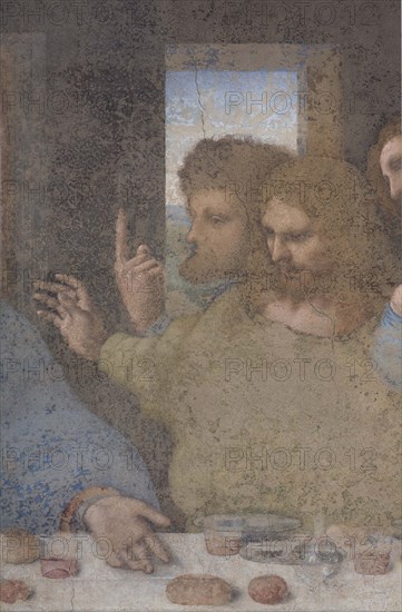 The Last Supper (Detail), 1495-1498.