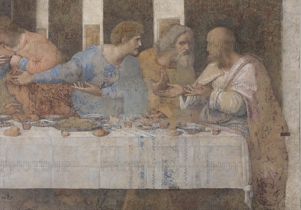 The Last Supper (Detail), 1495-1498.