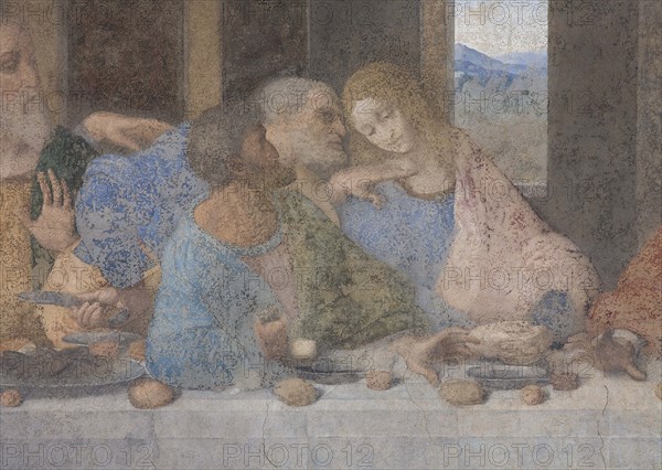 The Last Supper (Detail), 1495-1498.