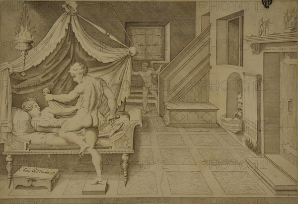 Tarquinius and Lucretia, 16th century.