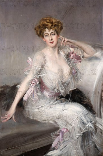 Portrait of Anna Elizabeth Hansen.