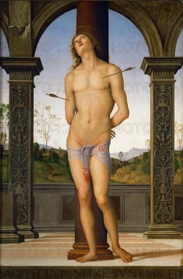 Saint Sebastian, 1490-1500.