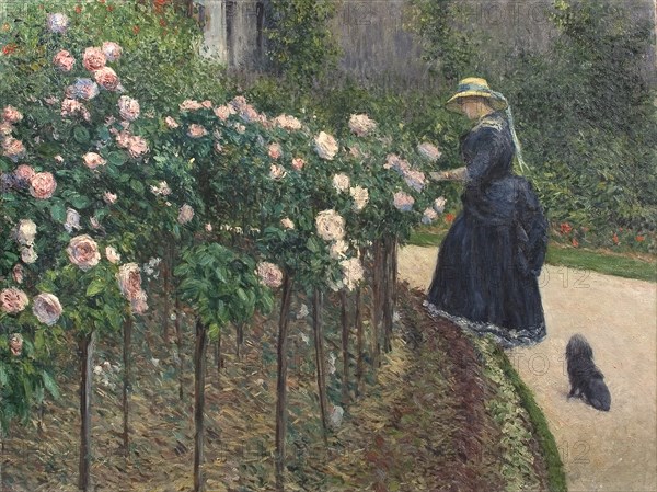 Roses, Garden at Petit Gennevilliers, 1886.