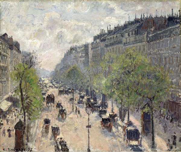 Boulevard Montmartre, Spring, 1897.