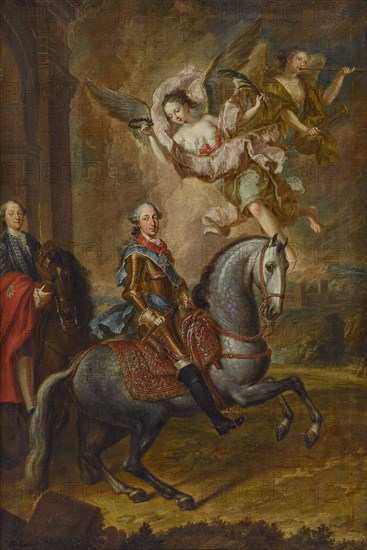 Maximilian III Joseph (1727-1777), Elector of Bavaria, on horseback.