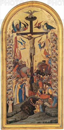 The Crucifixion, ca 1466-1467.