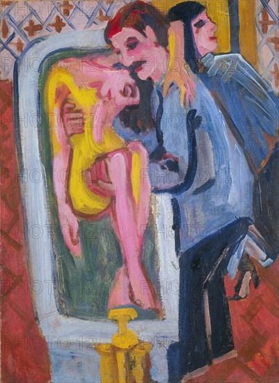 The Bathing a Sick (The Good Samaritan), ca 1917-1920.