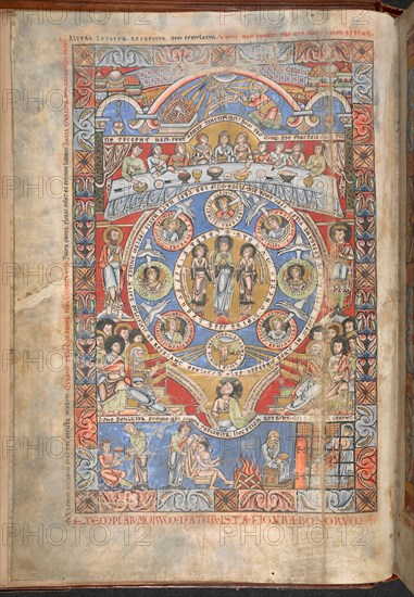 The Floreffe Bible. Book of Job, c. 1170.