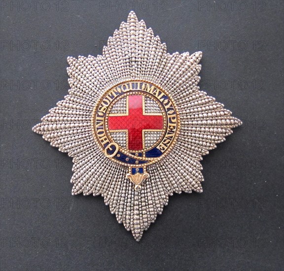 Order of the Garter Star, ca 1810-1815.