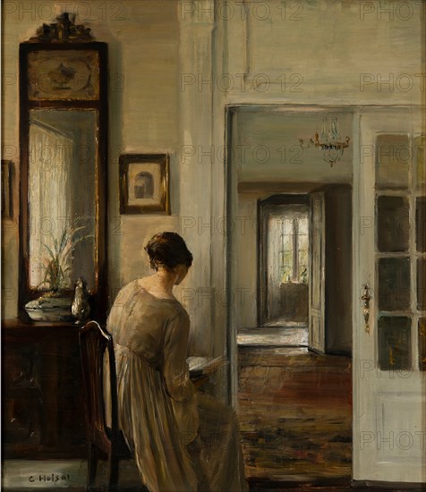 Reading. The Painter's Wife.