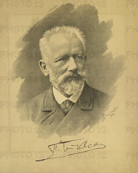 Pyotr Ilyich Tchaikovsky (1840-1893), 1892.