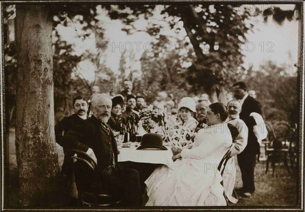 Pyotr Ilyich Tchaikovsky (1840-1893) in Tiflis, 1889.