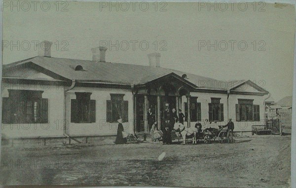 The House of Pyotr Ilyich Tchaikovsky in Kamenka, where he worked in 1860-1870s, 1870s.