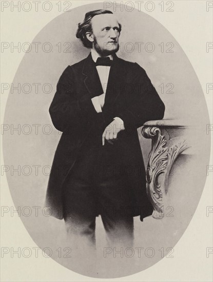 Portrait of the Composer Richard Wagner (1813-1883), 1864.