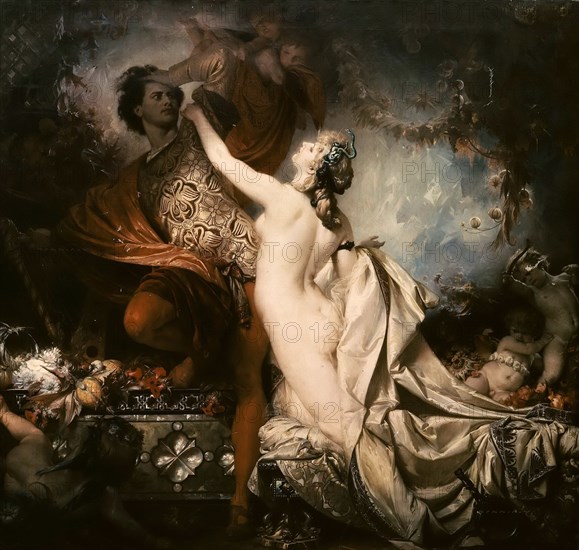 Tannhäuser and Venus, 1873.