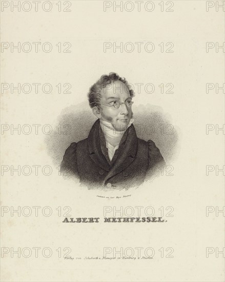 Portrait of Albert Methfessel (1785-1869), c. 1830.