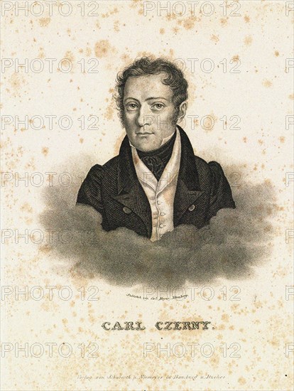 Portrait of Carl Czerny (1791-1857), c. 1830.