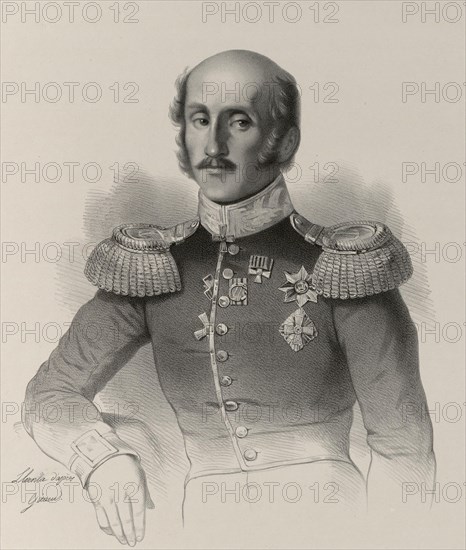 Portrait of Count Fyodor Petrovich Litke (1797-1882), 1830-1840s.