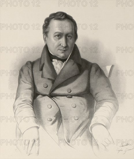 Portrait of Ludwig Tieck  (1773-1853), 1830-1840s.