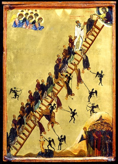 Heavenly Ladder of Saint John Climacus, 12th century.