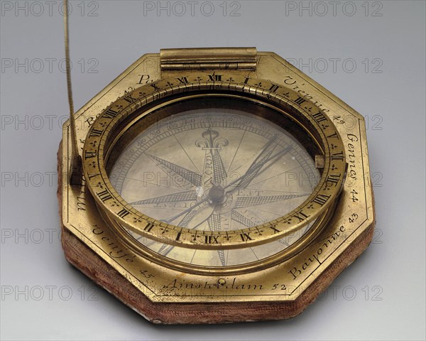 Universal equatorial sundial of Peter the Great, Early 18th cen.