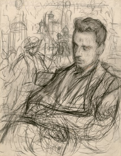 Portrait of the poet Rainer Maria Rilke (1875-1926), ca 1922-1924.