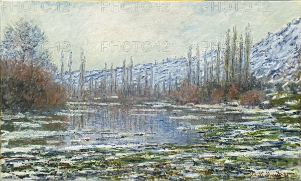 The Thaw at Vétheuil, 1880.