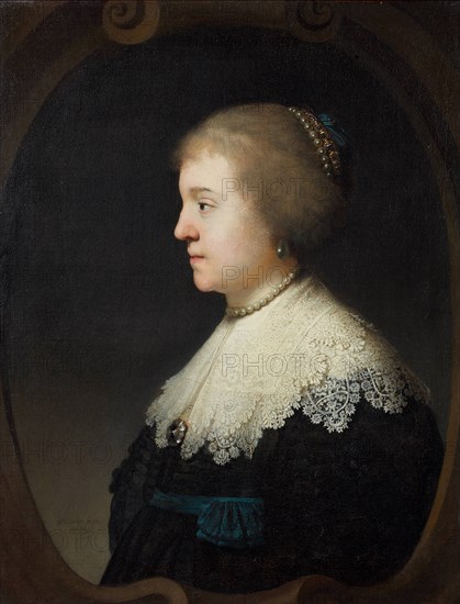 Portrait of Amalia of Solms-Braunfels (1602-1675), 1632.