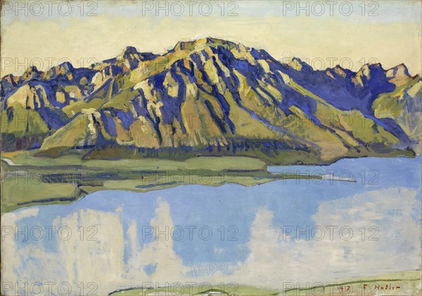 Le Grammont in the morning sun, 1917.