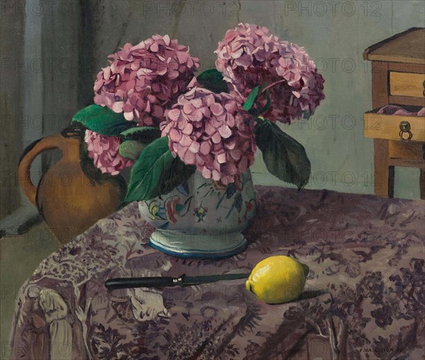 Hortensias and Lemon, 1923.