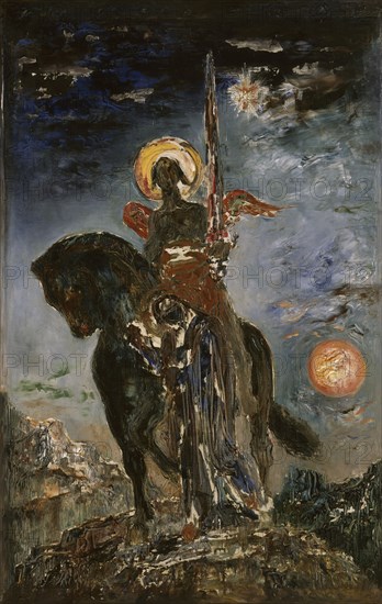 The Parca and the Angel of Death (La Parque et l'ange de la Mort), c. 1890.