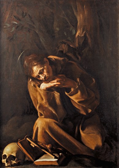 Saint Francis in Meditation, 1606.