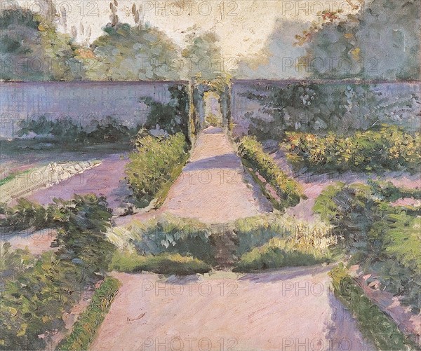 The Kitchen Garden, Yerres, 1877.