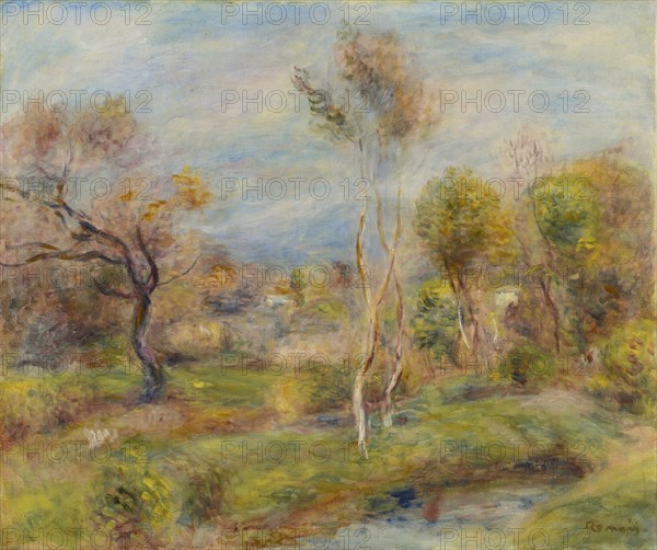 The Pond, Cagnes or Landscape at Cagnes-sur-Mer, 1905-1907.