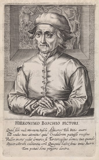 Portrait of Hieronymus Bosch. From Pictorum aloquot celebrium præcipué Germaniæ Inferioris, 1610.