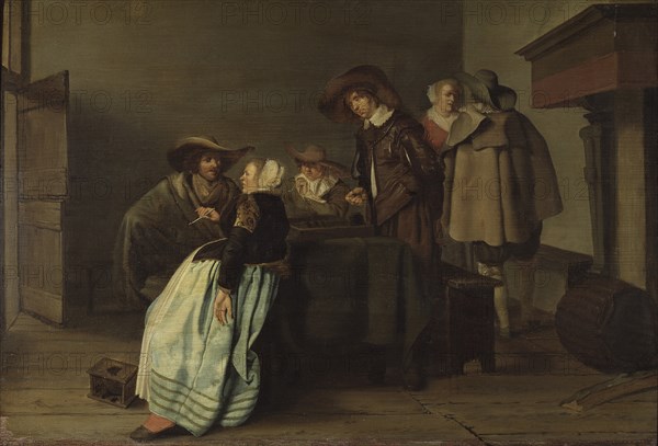 A Conversation, 1628.