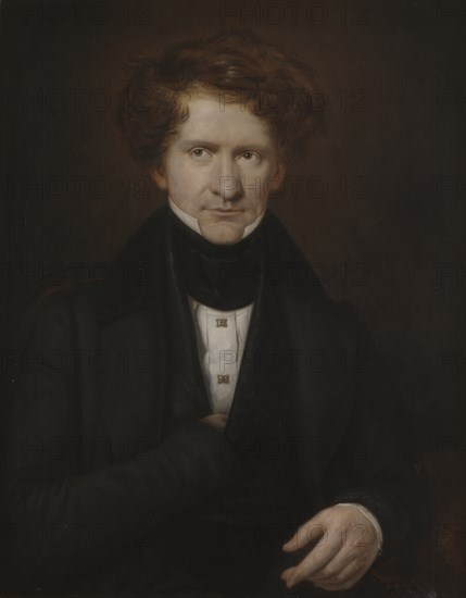 Portrait of the composer Adolf Fredrik Lindblad (1801-1878), 1835.