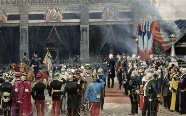 The Funeral of Louis Pasteur, October 5, 1895, 1897.