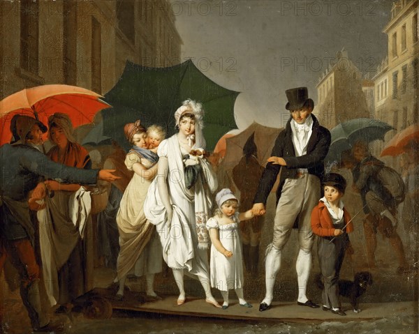 The Downpour, ca 1805.
