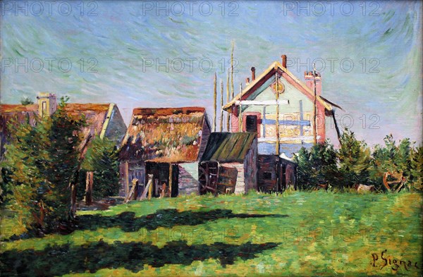 Port-en-Bessin, La Valleuse, 1884.