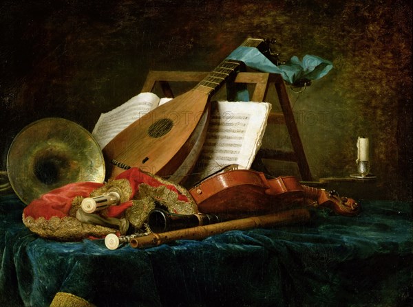 Musical instruments, 1770.