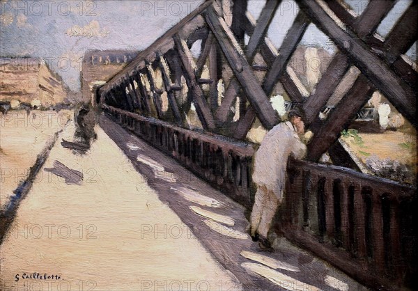 Le Pont de l'Europe, 1876.