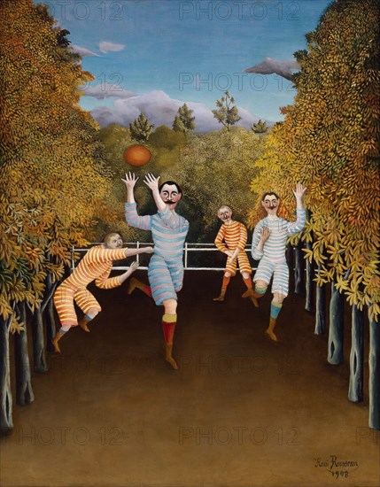 The Football Players, 1908.